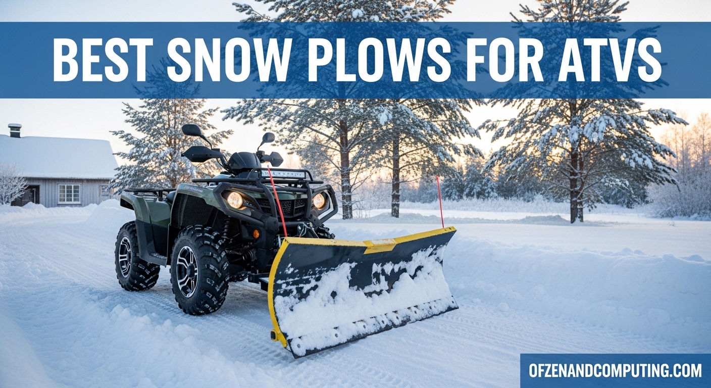 Best Snow Plows for ATVs