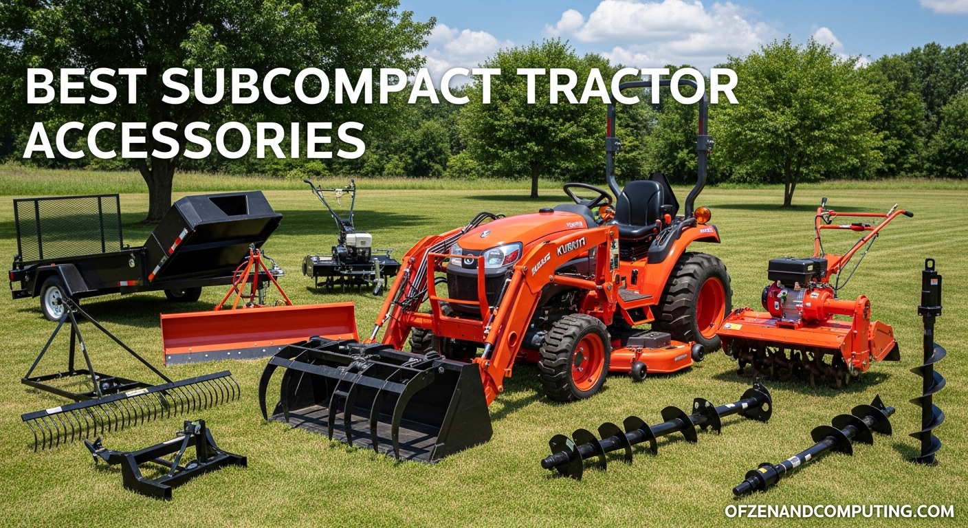 Best Subcompact Tractor Accessories