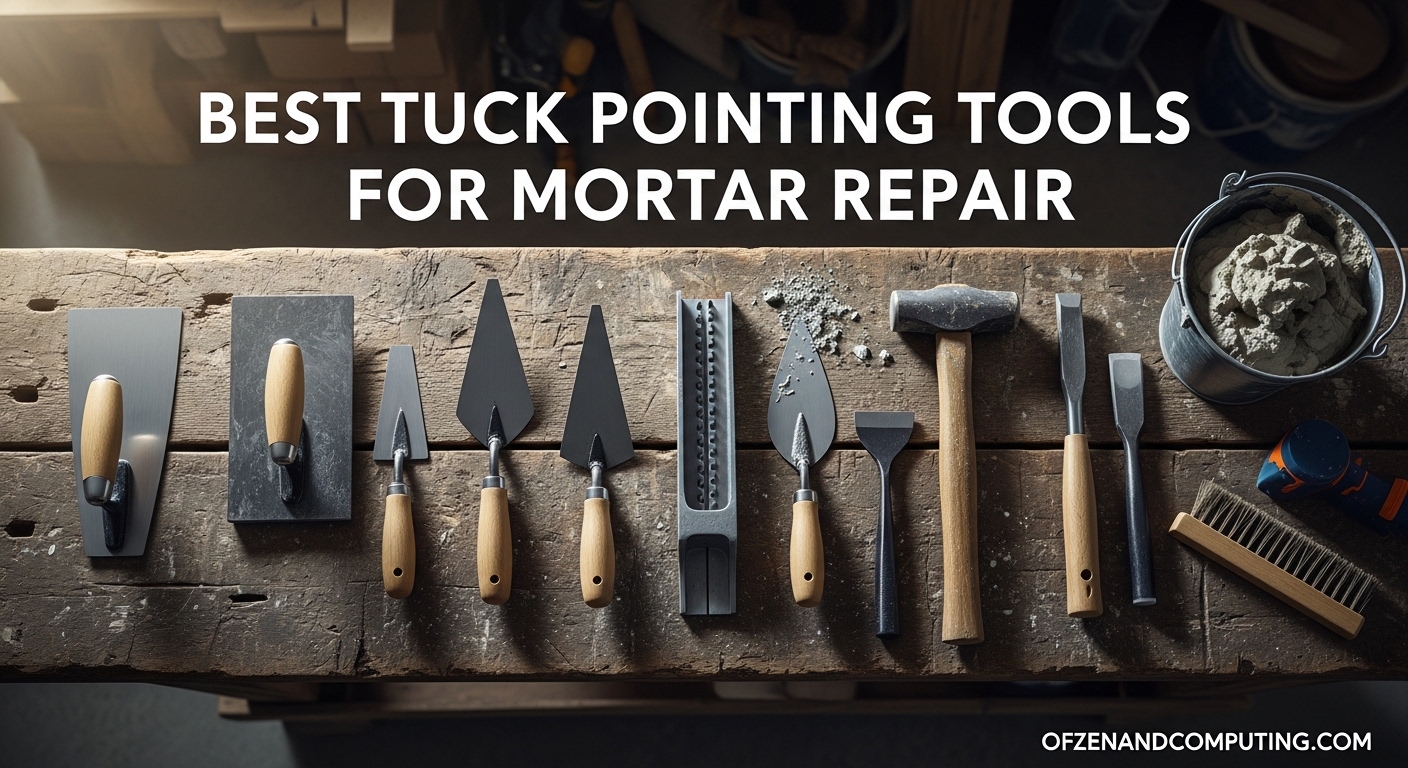 Best Tuck Pointing Tools for Mortar Repair