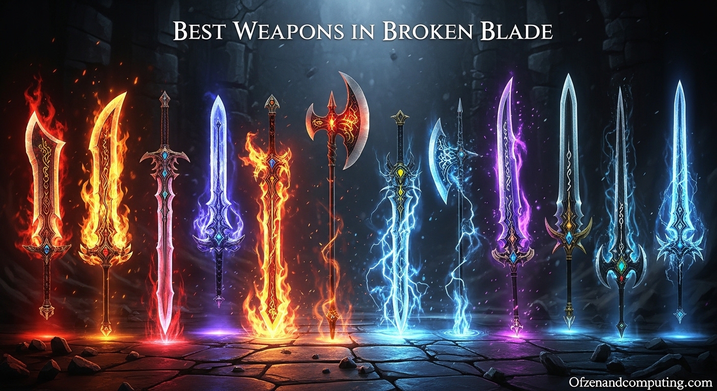 Best Weapons in Broken Blade