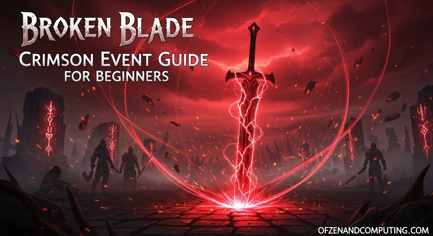 Broken Blade Crimson Event Guide for Beginners