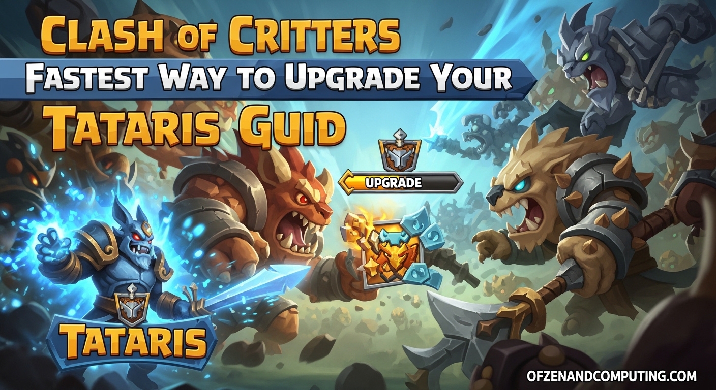 Clash of Critters Fastest Way to Upgrade Your Tataris Guide