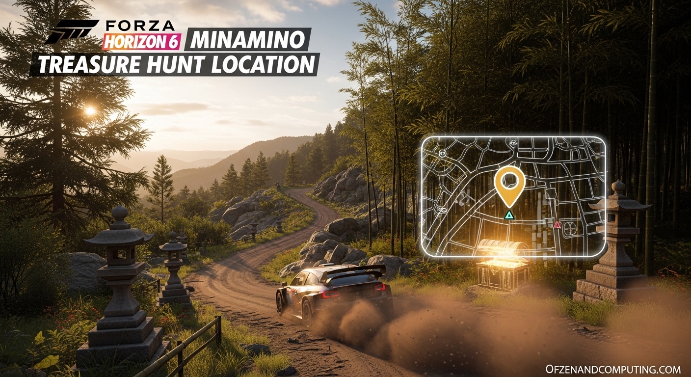 Forza Horizon 6 Minamino Treasure Hunt Location