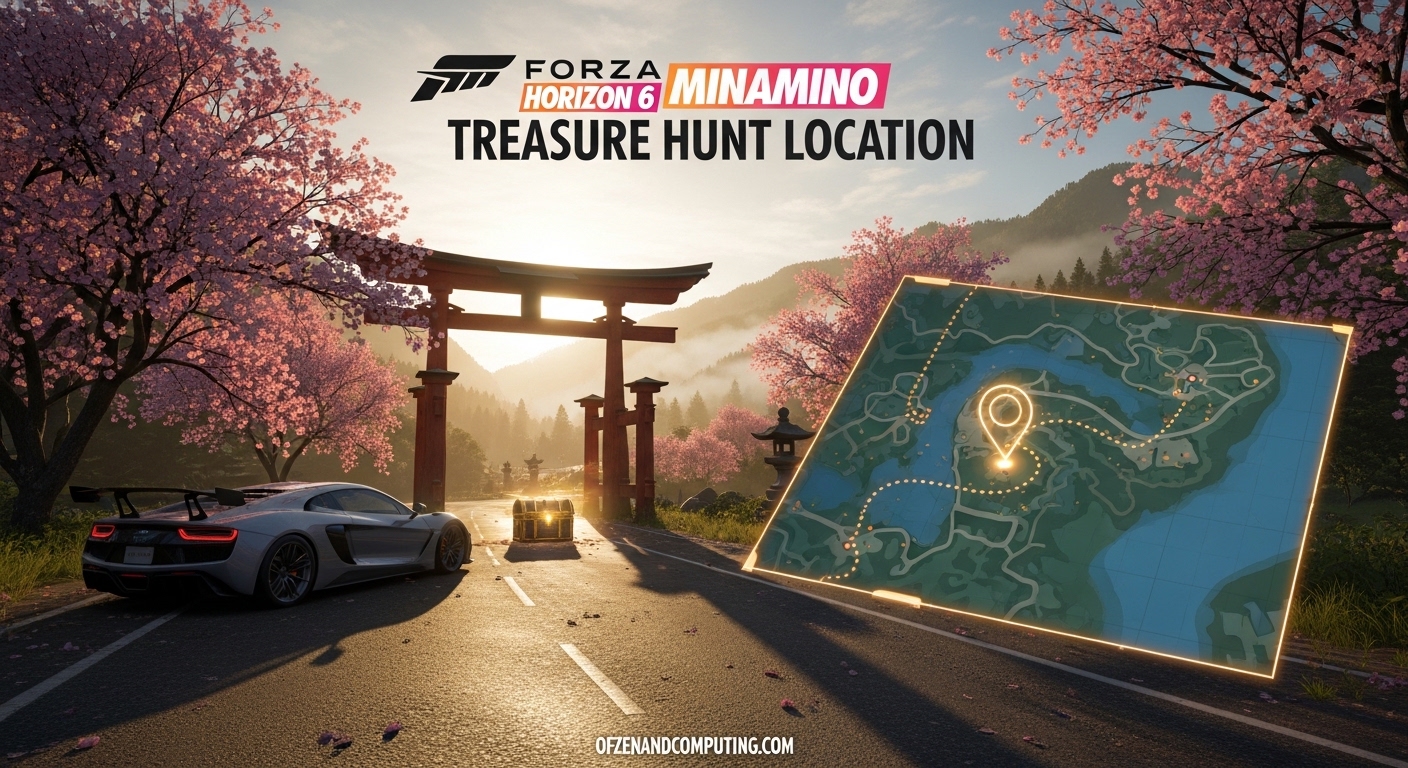 Forza Horizon 6 Minamino Treasure Hunt Location