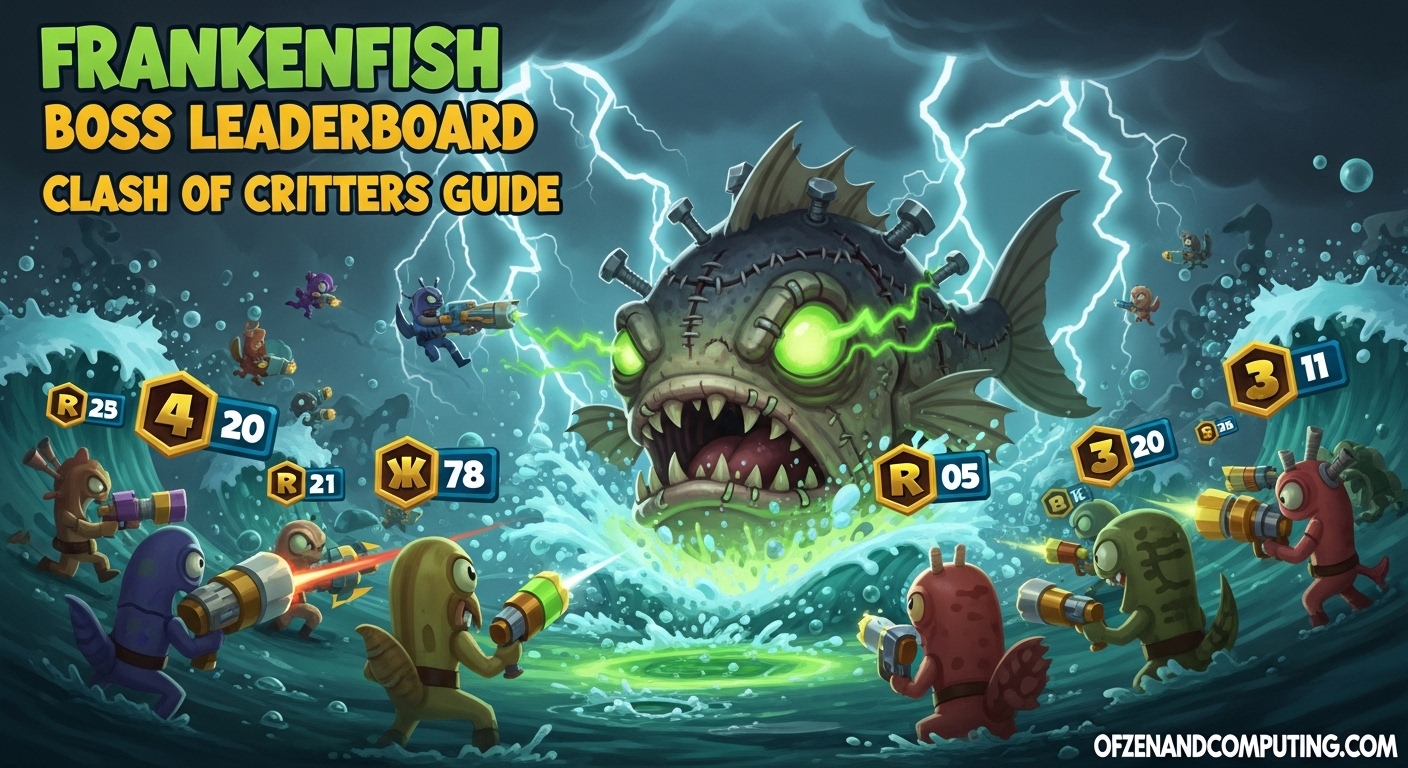 Frankenfish Boss Leaderboard Clash of Critters Guide