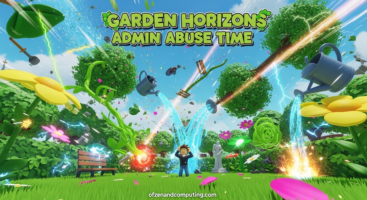 Garden Horizons Admin Abuse Time