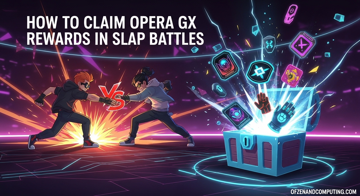 How to Claim Opera GX Rewards in Slap Battles
