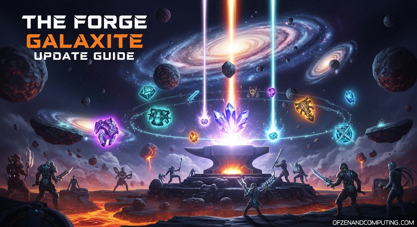 The Forge Galaxite Update Guide
