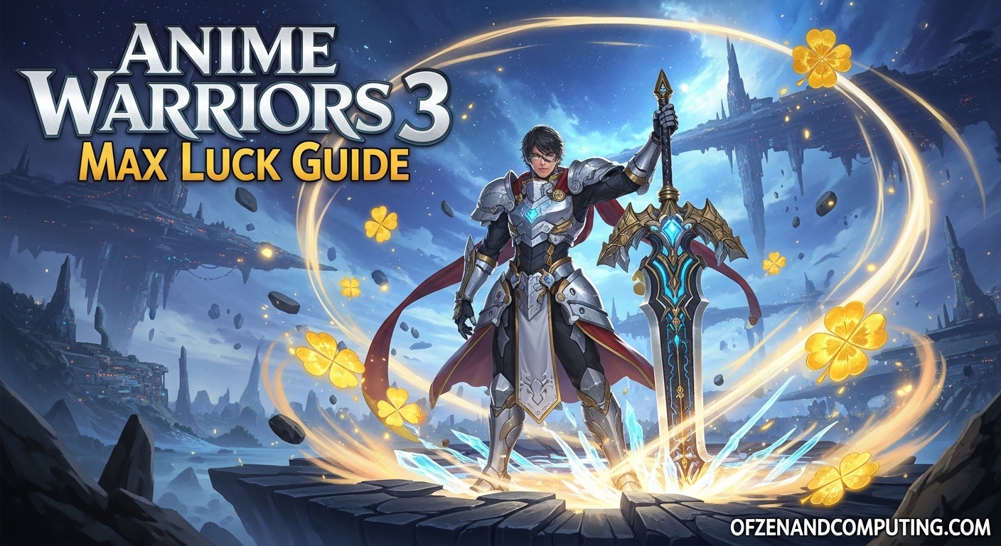 Anime Warriors 3 Max Luck Guide