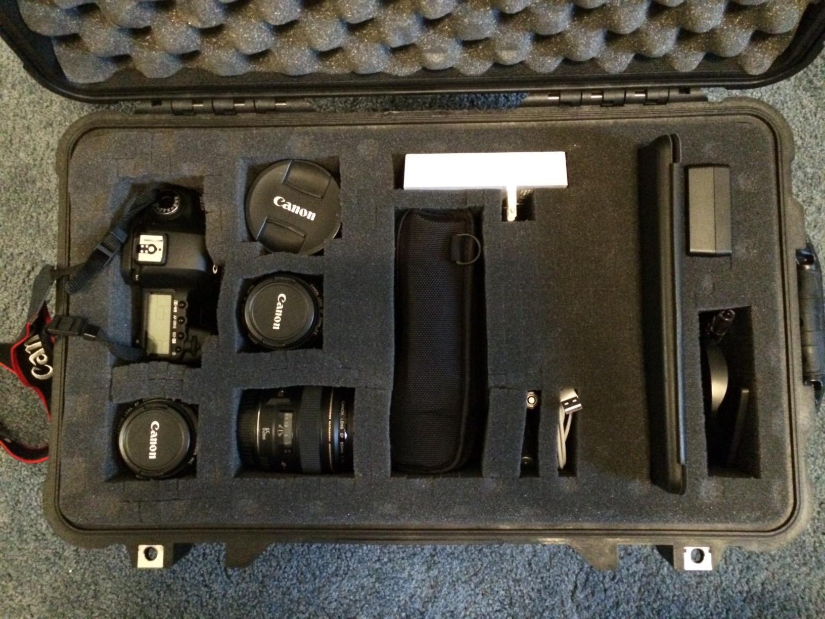 Pelican 1510 Case with Foam (Black) | Multi-purpose hard shell case for camera, equipment, gear and pistol customer photo 2