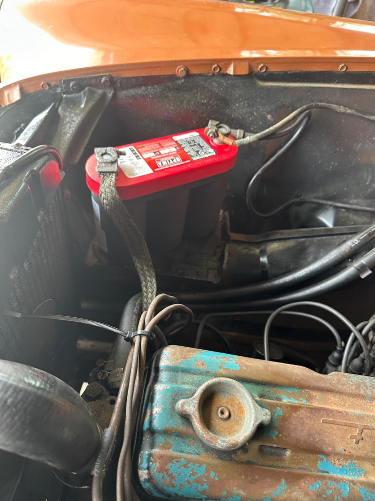 OPTIMA Batteries High Performance 6V REDTOP Sealed AGM Car, Truck and SUV Starting Battery, 800 CCA, SAE Terminal, Maintenance Free, Versatile Mounting, 6 Volt customer photo 1