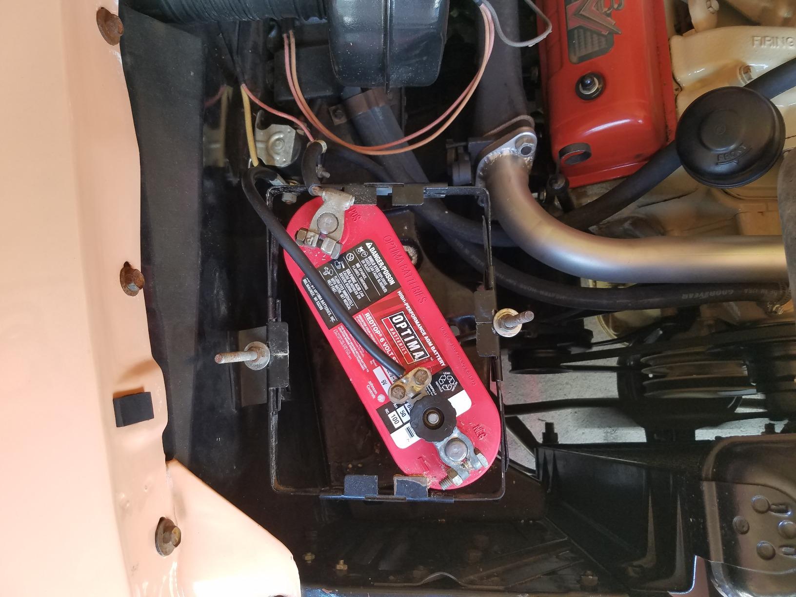 OPTIMA Batteries High Performance 6V REDTOP Sealed AGM Car, Truck and SUV Starting Battery, 800 CCA, SAE Terminal, Maintenance Free, Versatile Mounting, 6 Volt customer photo 2