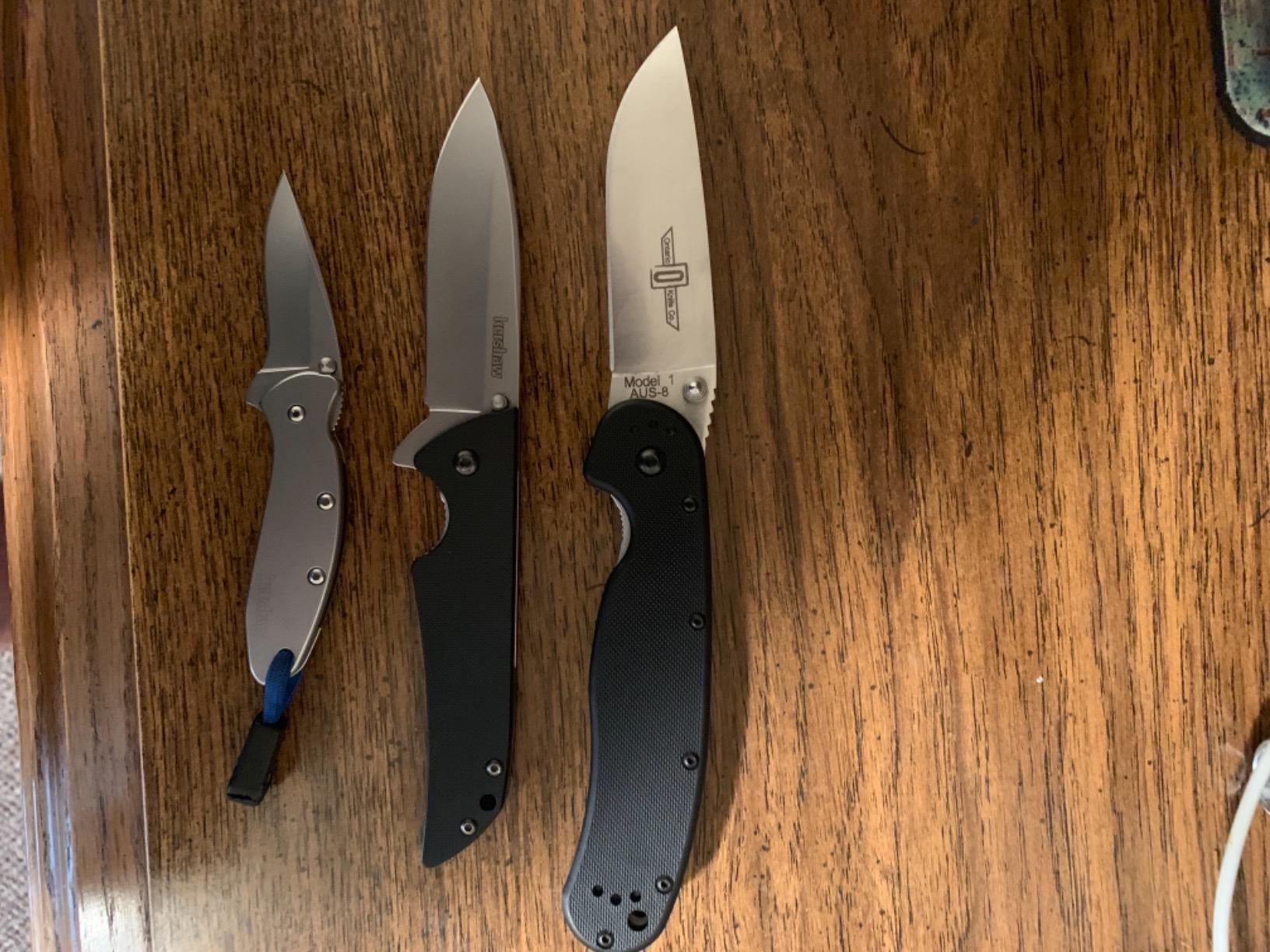 Kershaw Chive Pocket Knife, 1.9 Inch 420HC Steel Blade, Speedsafe Assisted Opening, Made in the USA (1600) customer photo 2