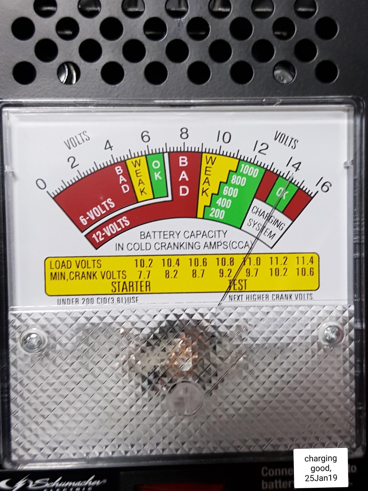 Schumacher Electric Battery Load Tester, 6V/12V - BT-100 customer photo 2