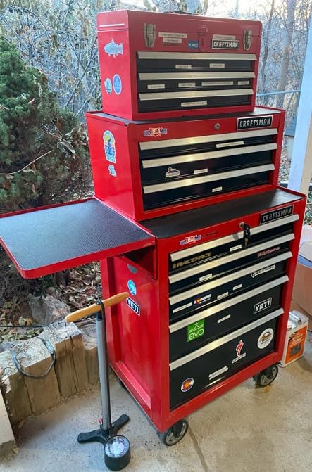 DEWALT 3-Drawer Metal Portable Chest Toolbox Red customer photo 1