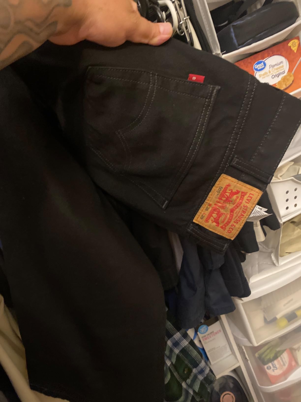 Levi's Men's 505 Regular Fit Jeans (Also Available in Big & Tall) customer photo 2
