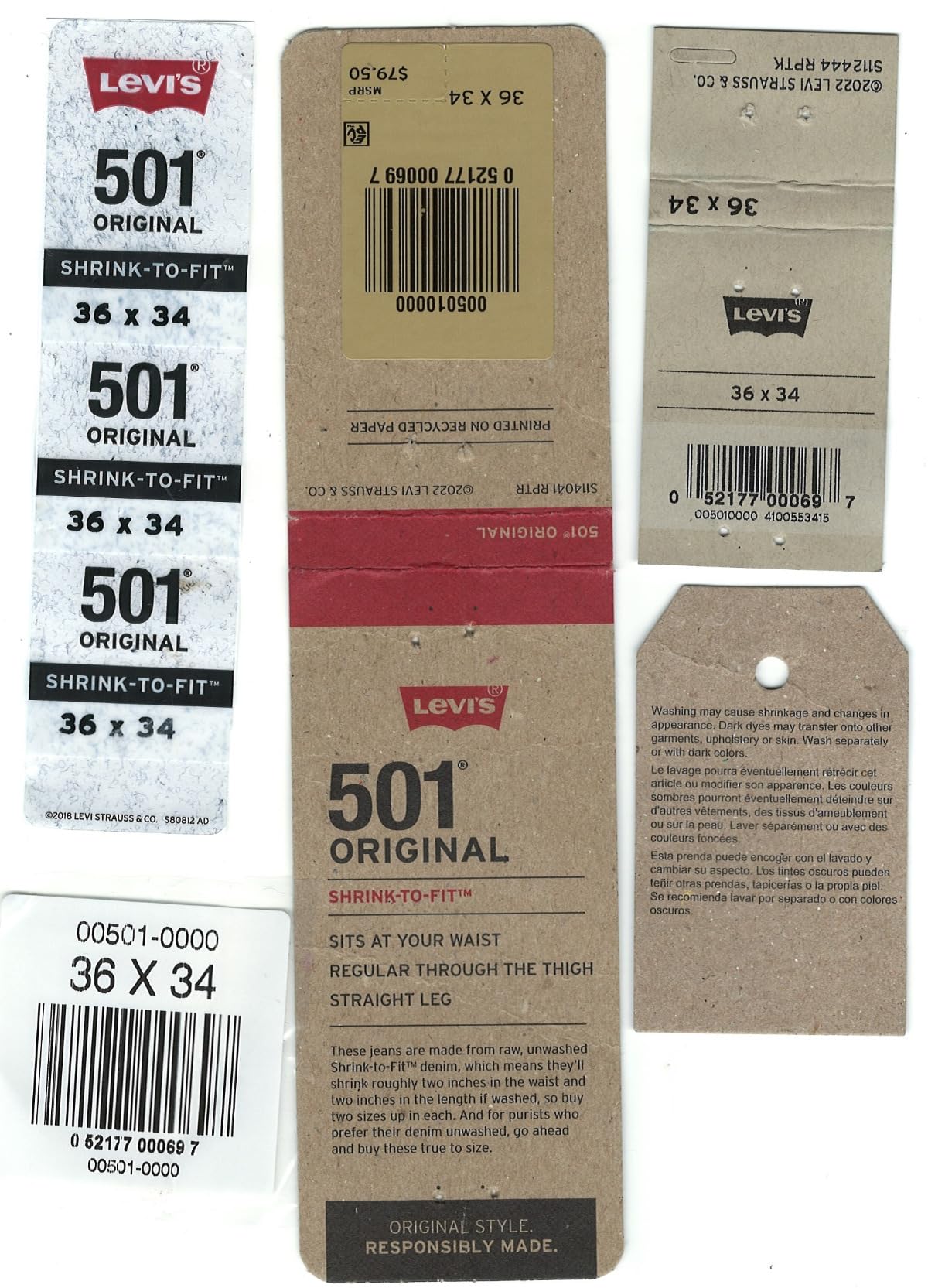 Levi's Men's 501 Original Fit Jeans (Also Available in Big & Tall) customer photo 2