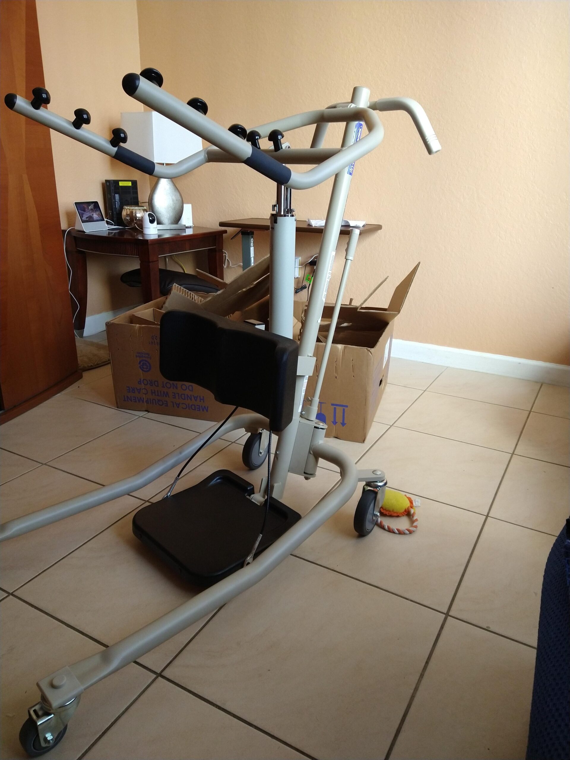 Invacare Sit to Stand Lift for elderly, Hydraulic Stand Assist Lift Aid for Patient, FSA & HSA eligible customer photo 1