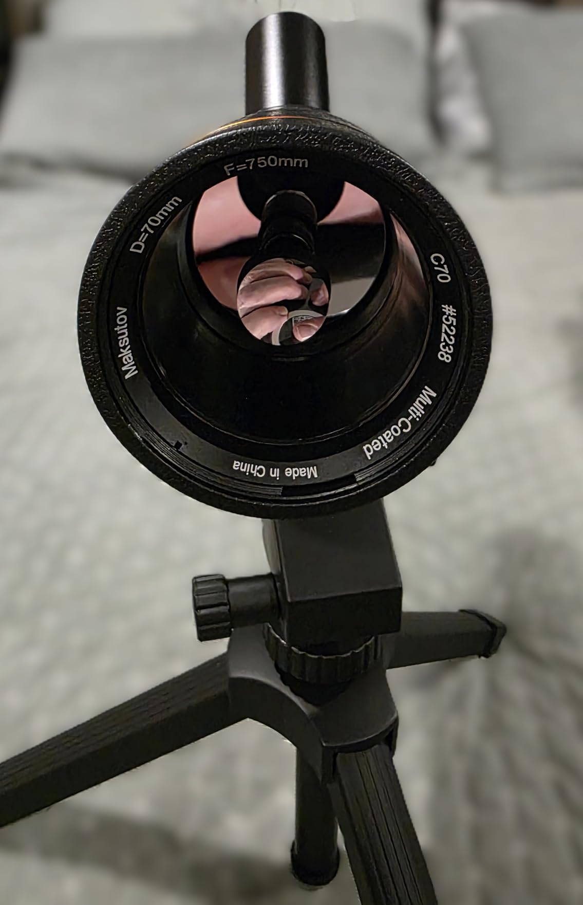 Celestron Mini Mak 70mm Angled Spotting Scope - Maksutov Spotting Scope - Great for Long Range Viewing - 25-75x Zoom Eyepiece - Multi-Coated Optics - Rubber Armored customer photo 2