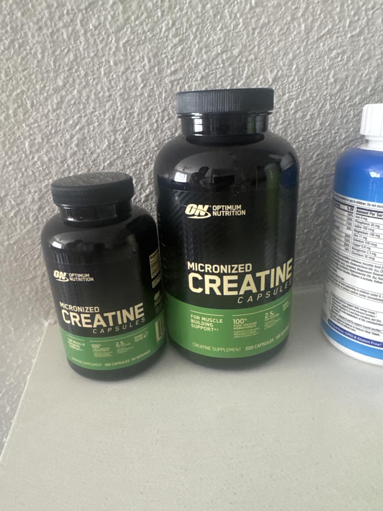 Optimum Nutrition Creatine, Micronized Creatine Monohydrate Powder, Supports Strength & Recovery, Banned Substance Tested, Unflavored, 5g per Serving, 60 Servings customer photo 1
