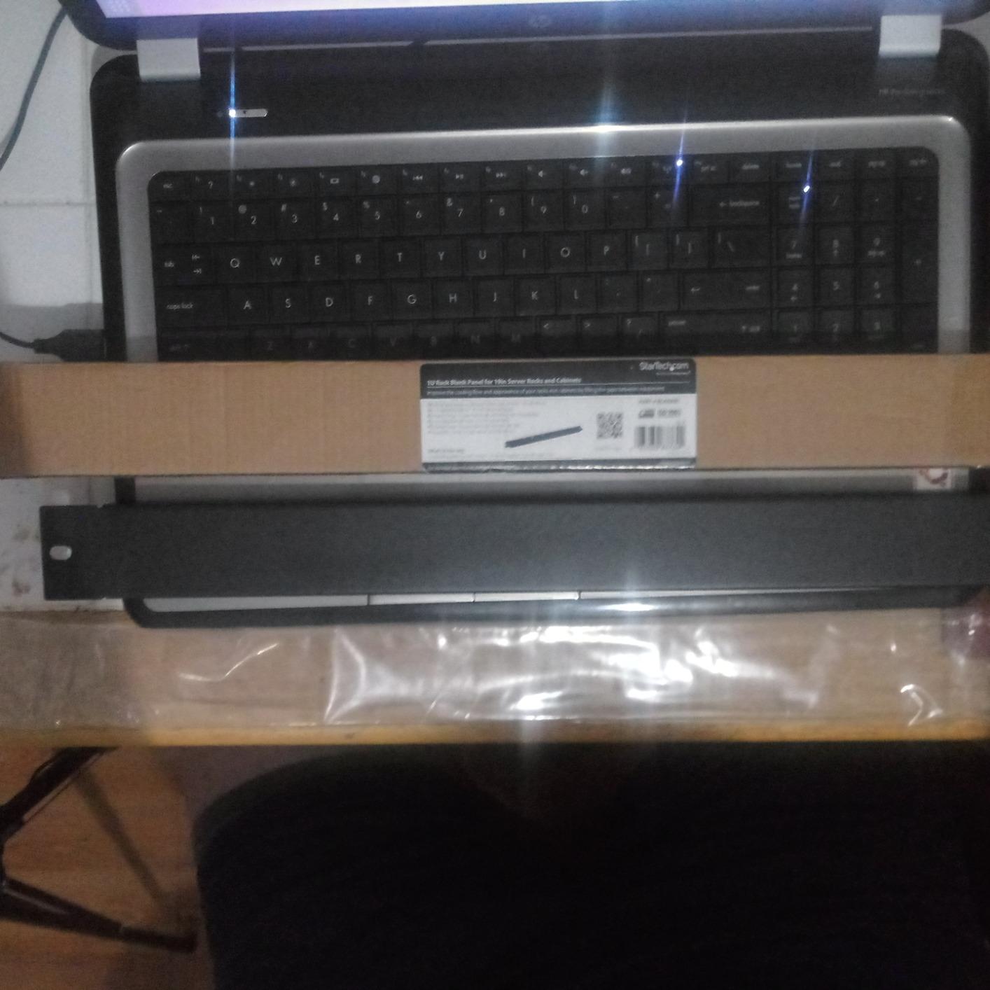 StarTech.com 1U Blanking Panel - Metal Rack Mount Filler Panel - for 19in Server Rack Enclosure or Cabinet - Steel - Black (BLANKB1) customer photo 1