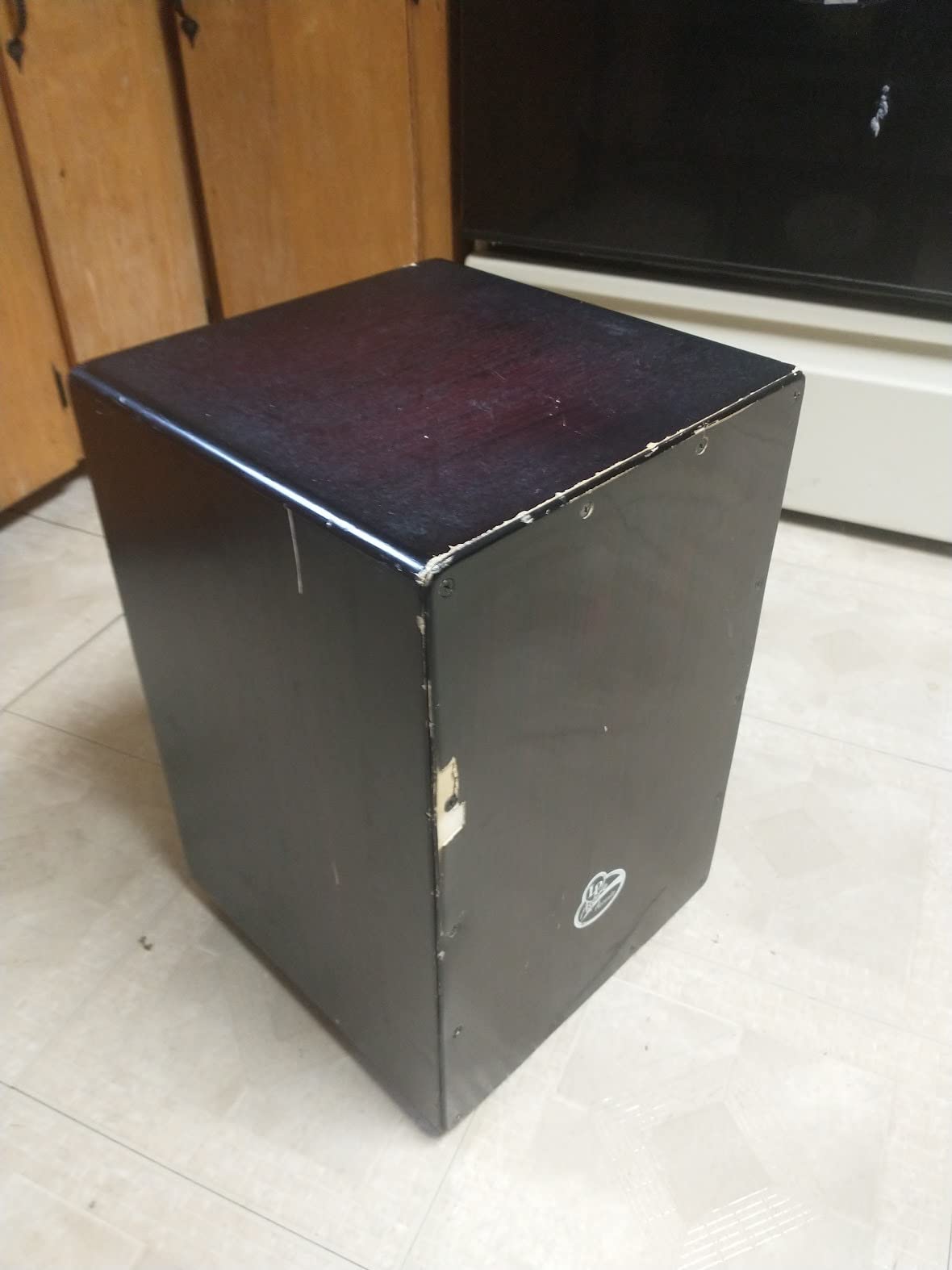 LP Aspire Accents Wire Cajon Sunburst Streak LPA1332-SBS customer photo 2