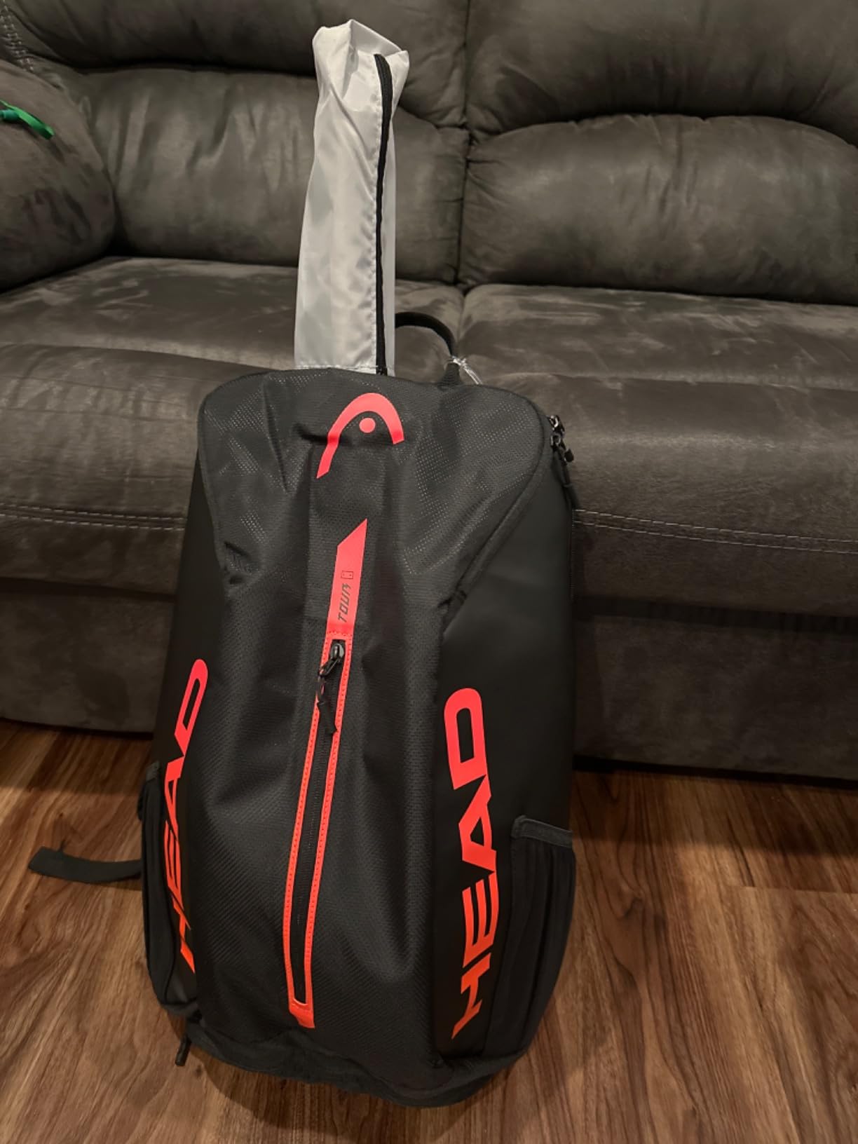HEAD Tour Tennis Backpack 25L, Holds 2 Racquets, Shoe Tunnel, Water Bottle Pockets customer photo 1