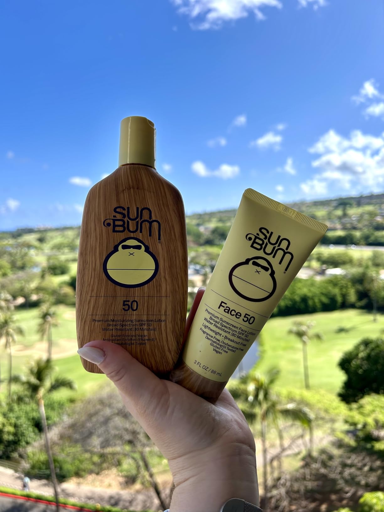 Sun Bum Original SPF 50 Sunscreen Body Lotion, Broad Spectrum, Hawaii 104 Act Compliant, 8 oz customer photo 1