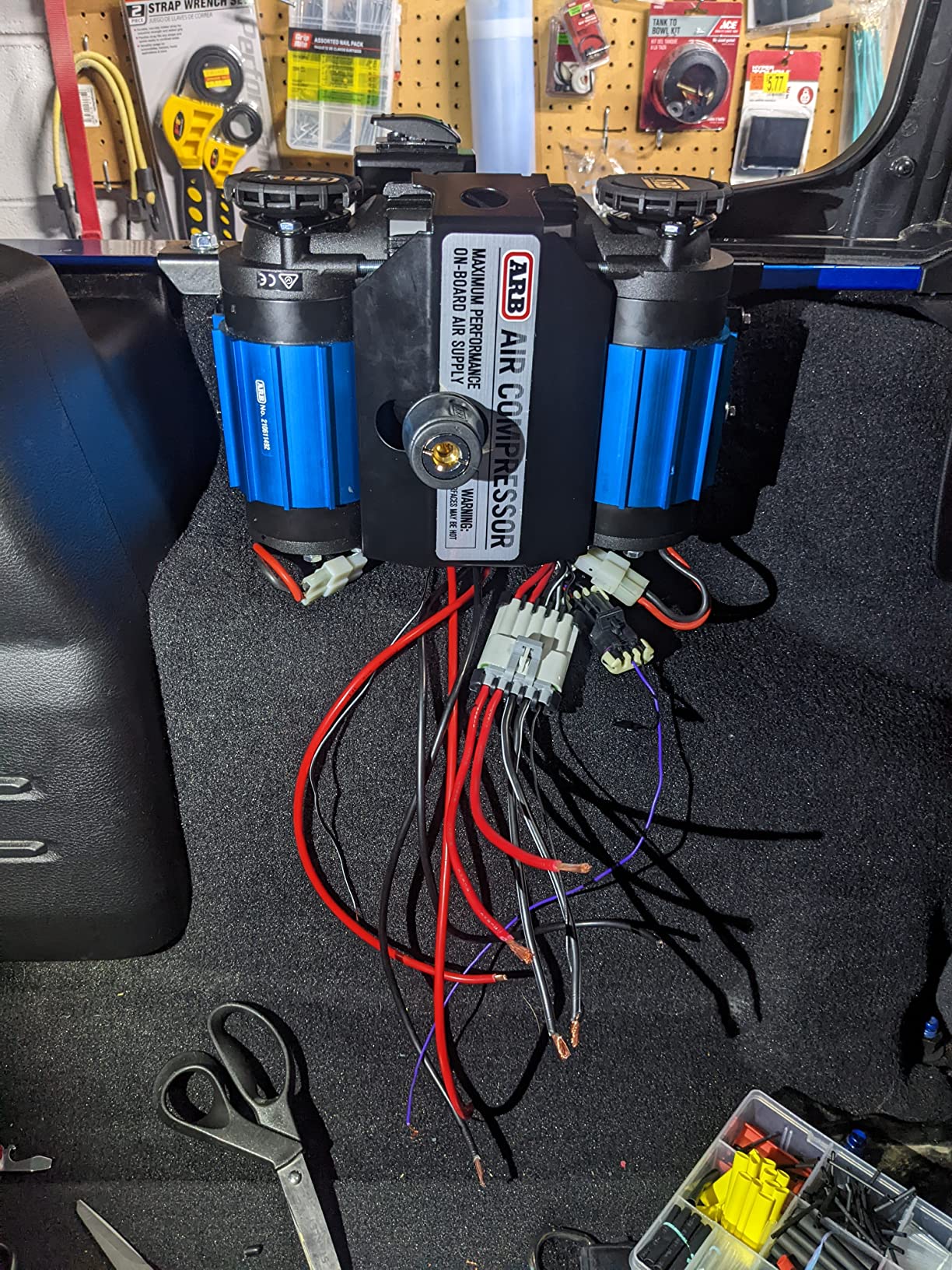 ARB CKMTA12 12V On-Board Twin High Performance Air Compressor, Ideal for Air Lockers Locking Differentials, Tire Inflator, Air Horn, Air Tools and Pneumatic Tools customer photo 1