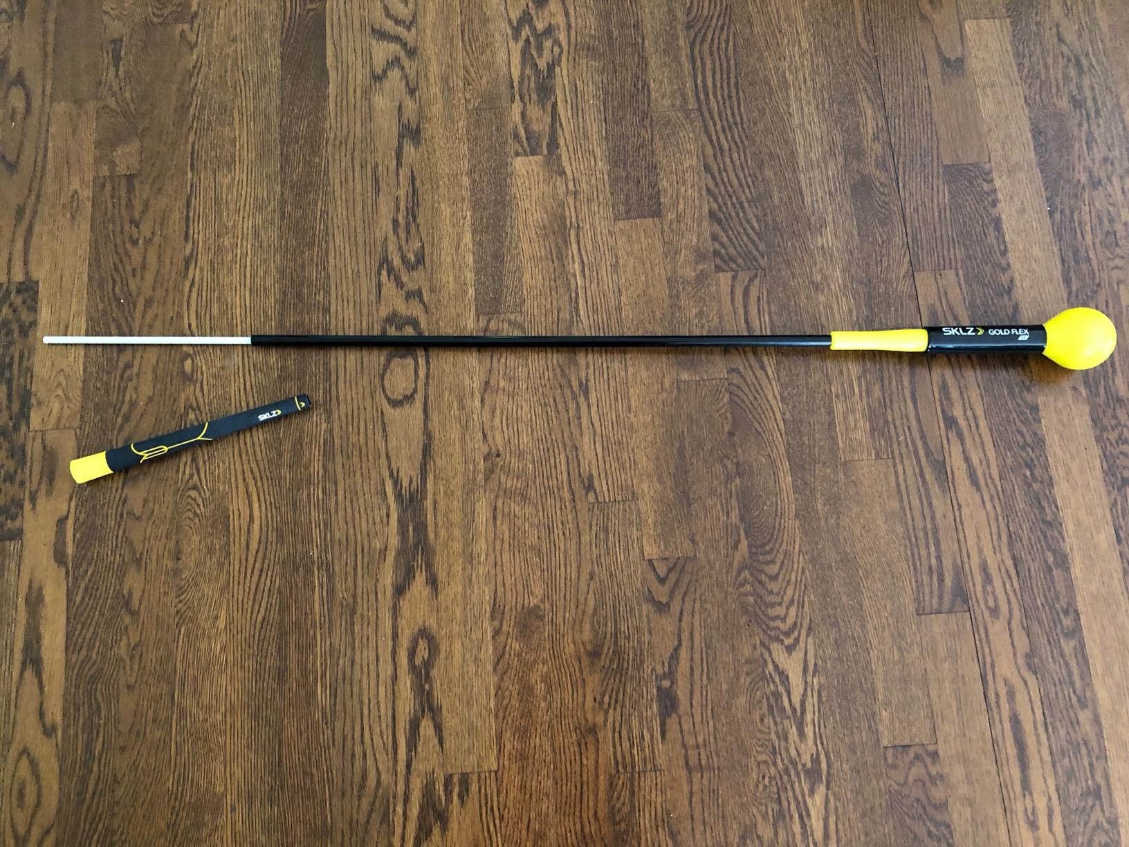 SKLZ Golf Swing Trainer and Warm Up Tool- Essential Golf Accessories for Golfers, Increase Swing Speed, Distance, Balance and Grip Strength customer photo 2