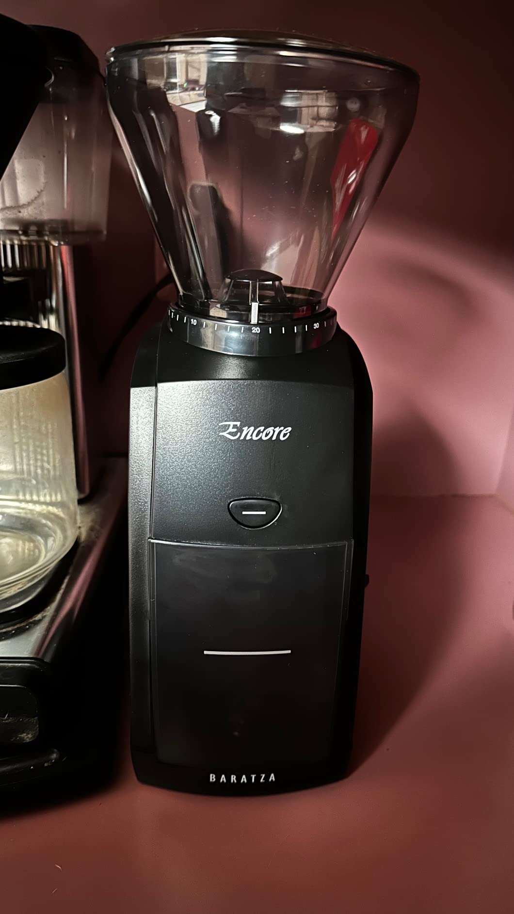Baratza Encore Coffee Grinder ZCG485BLK, Black | Beginner-friendly grinder with powerful motor and 40mm conical steel burrs for consistent, brew-ready performance customer photo 1
