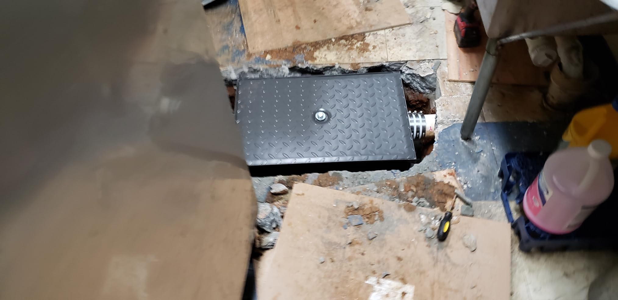 Wentworth 40 Pound Commercial Grease Trap Interceptor for Restaurant Under Sink Kitchen, 20 GPM, WP-GT-20 customer photo 1