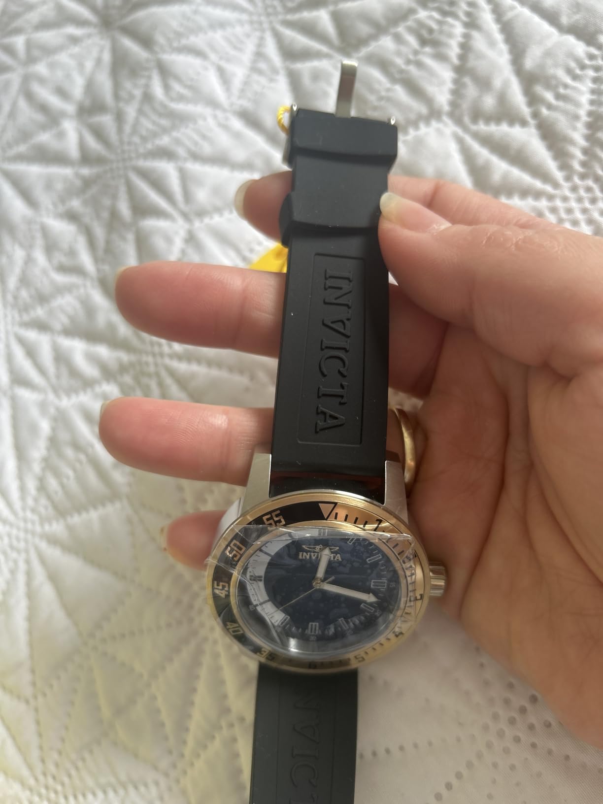 Invicta Men's Specialty Silicone Quartz Watch customer photo 1