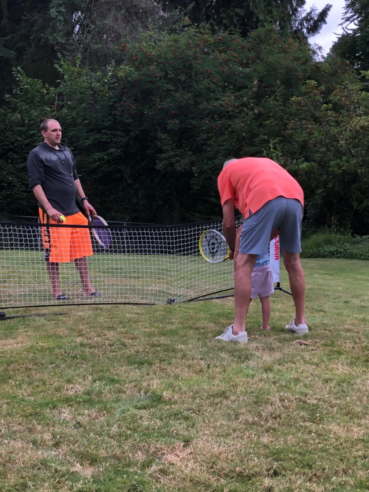 Tourna 10-foot Portable Tennis Net for Youth Tennis customer photo 2