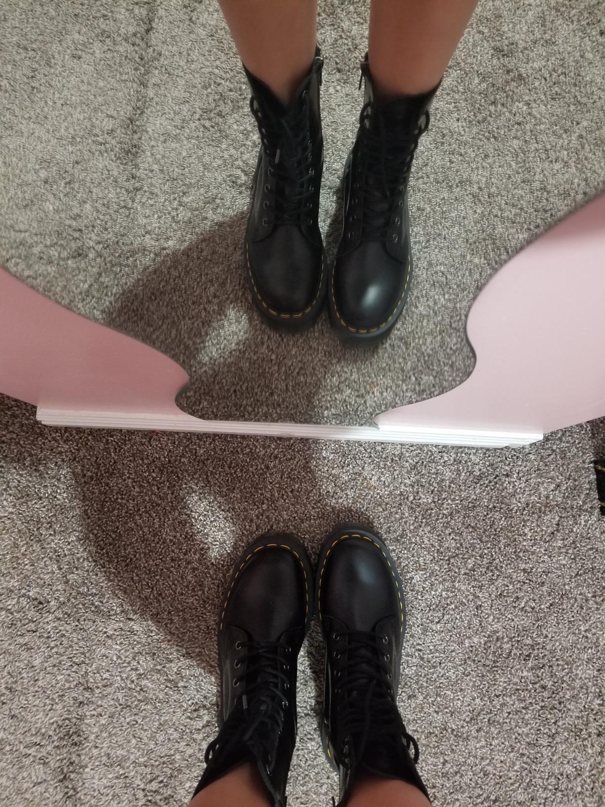 Dr. Martens Jadon Smooth Leather Platform Boots customer photo 2