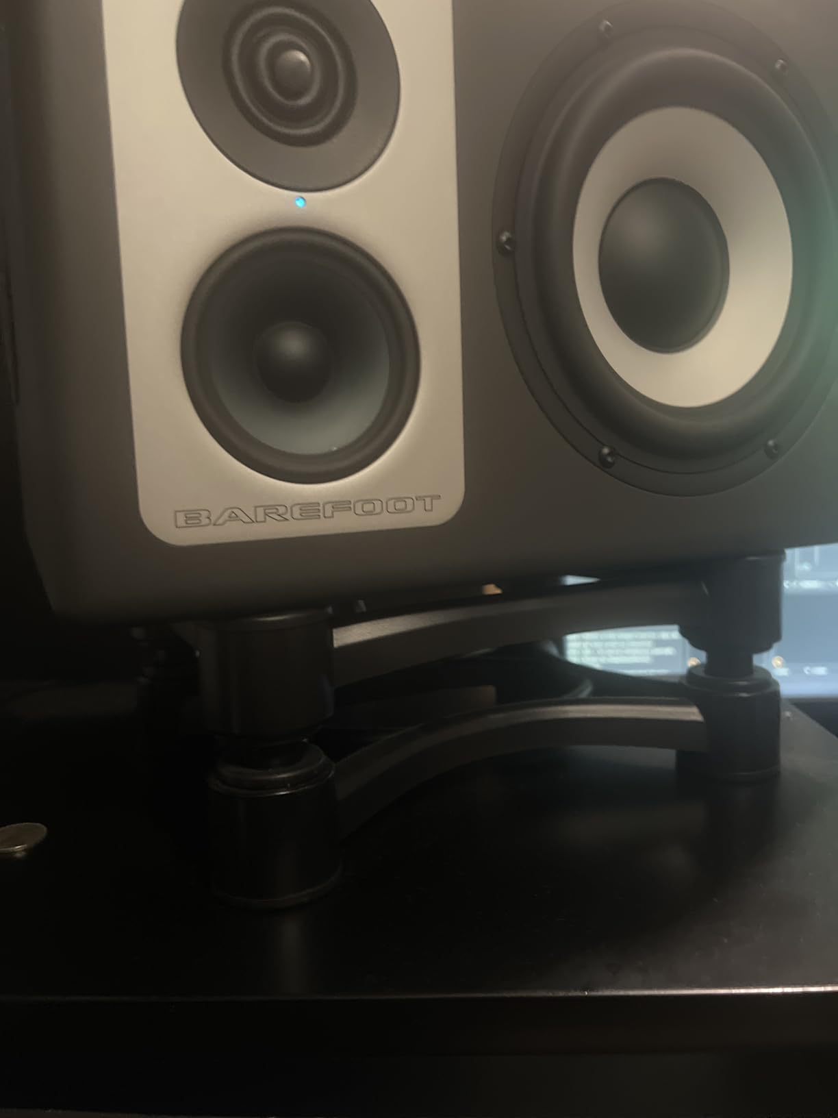 IsoAcoustics Iso-Stand Series Speaker Isolation Stands with Height & Tilt Adjustment: Iso-130 (5.1