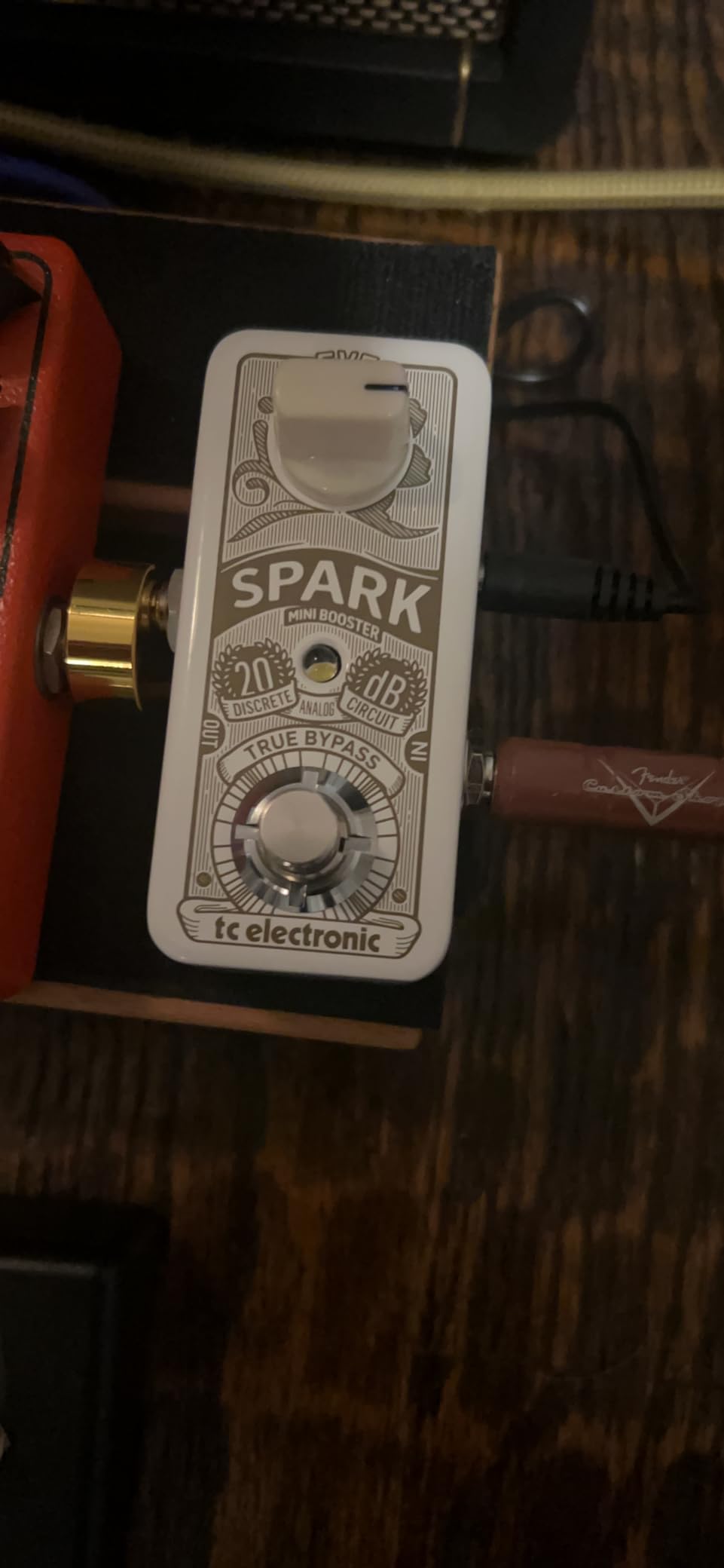 TC Electronic SPARK MINI BOOSTER Ultra-Compact Booster Pedal customer photo 2