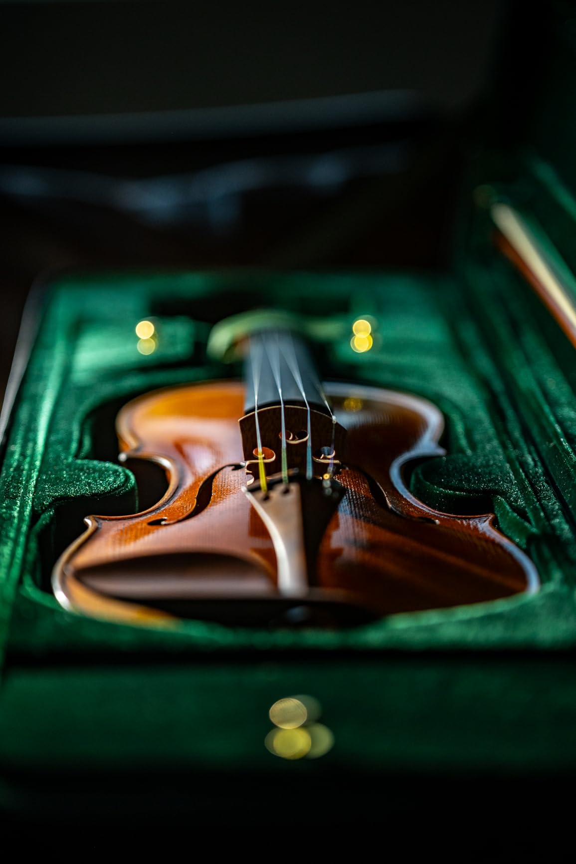 SV-800 4/4 Premier Artist Violin Outfit - Bow & Case Included, Hand-Carved Tonewoods, Hill-Style Fittings, Thomastik Dominant Strings customer photo 1