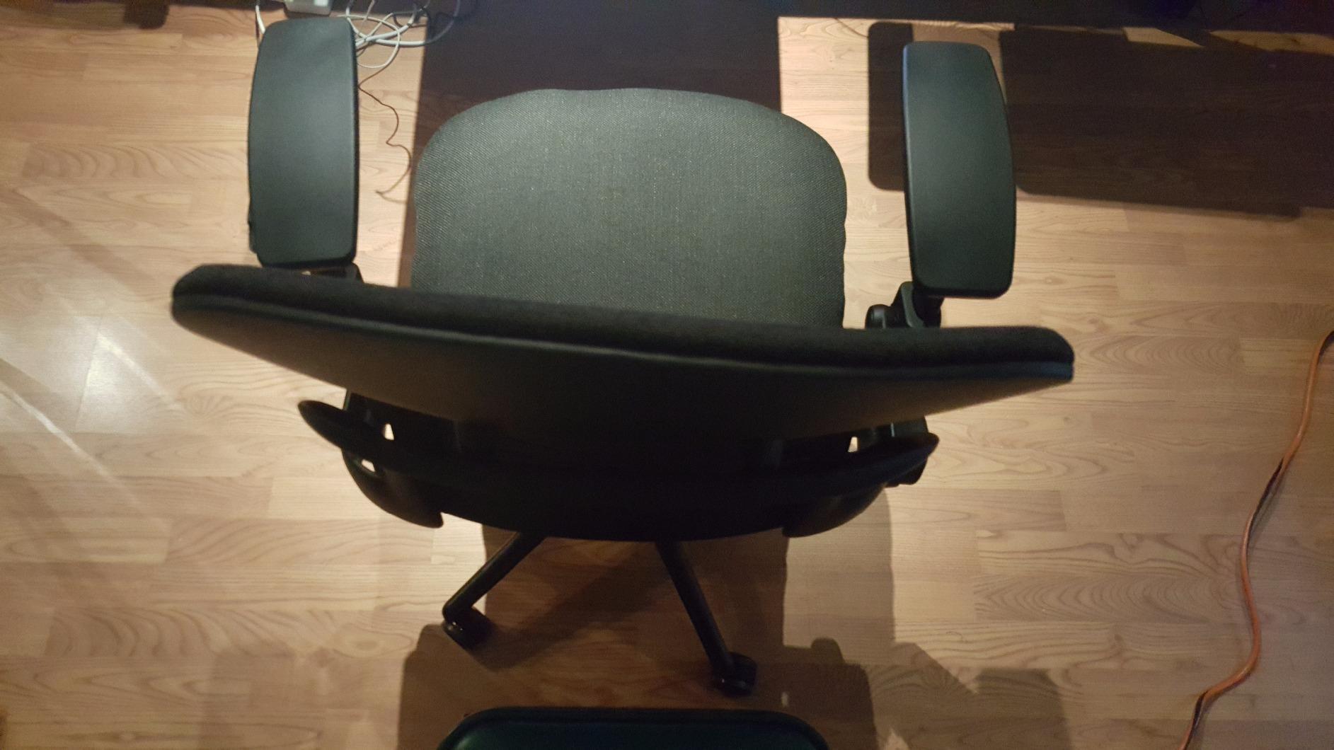 Steelcase Leap Chair, Black Fabric, FBA, 5