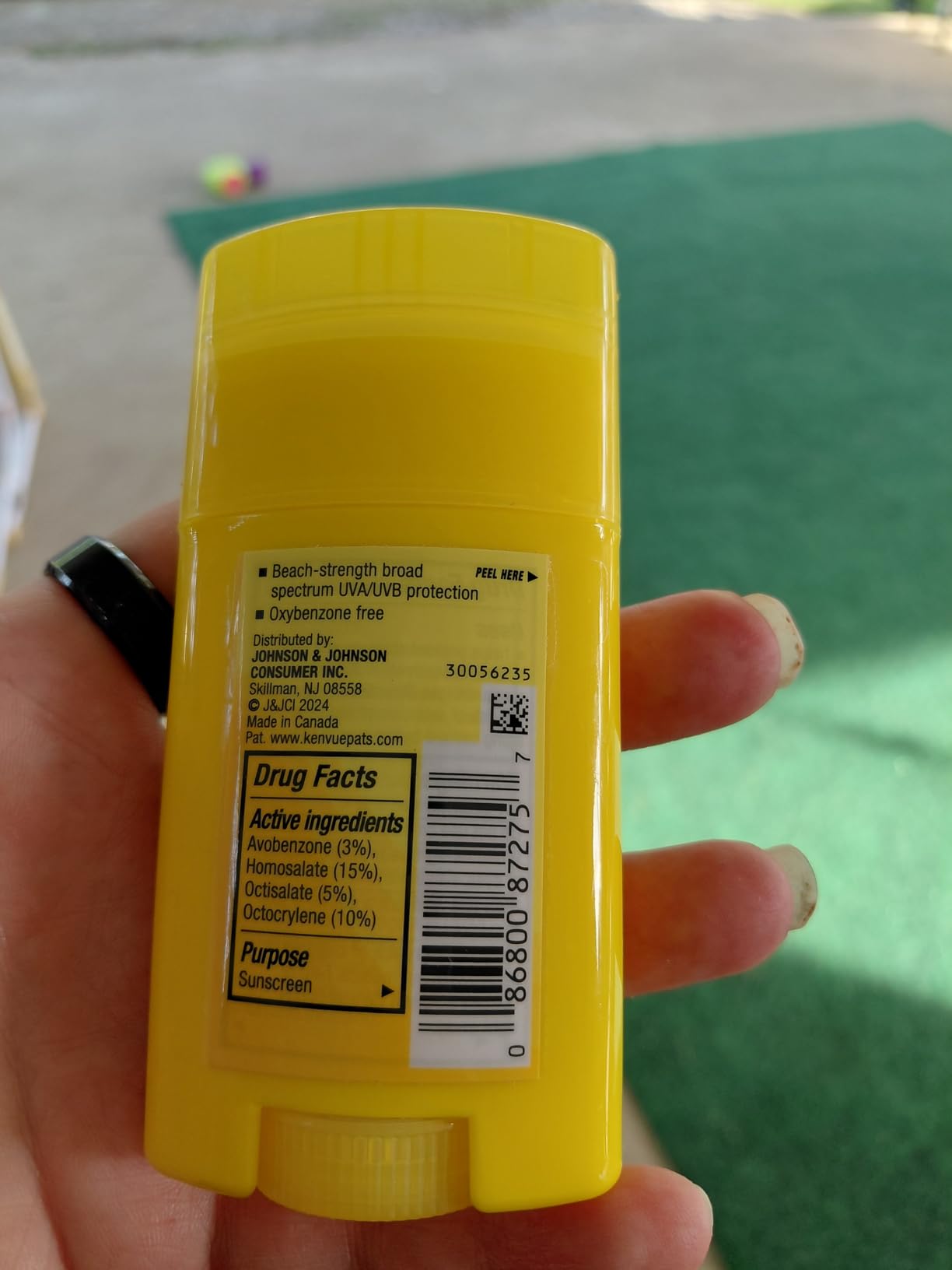 Neutrogena Beach Defense Sunscreen Stick SPF 50, Water Resistant, Oil-Free, No-Mess, 1.5 oz customer photo 2