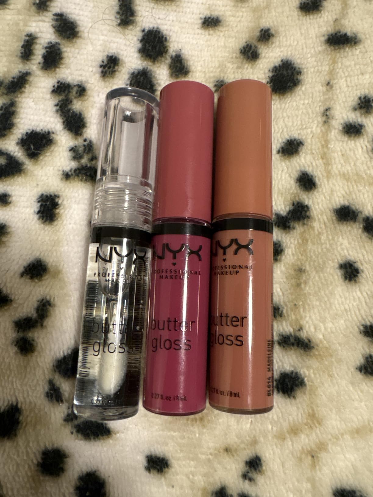 NYX PROFESSIONAL MAKEUP Butter Gloss, Non-Sticky Lip Gloss - Madeleine (Mid-Tone Nude) customer photo 2
