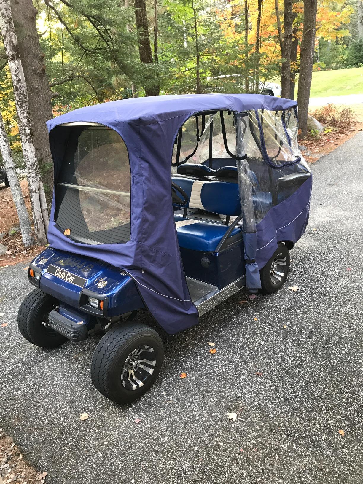 Classic Accessories Fairway Golf Cart Deluxe Enclosure customer photo 2