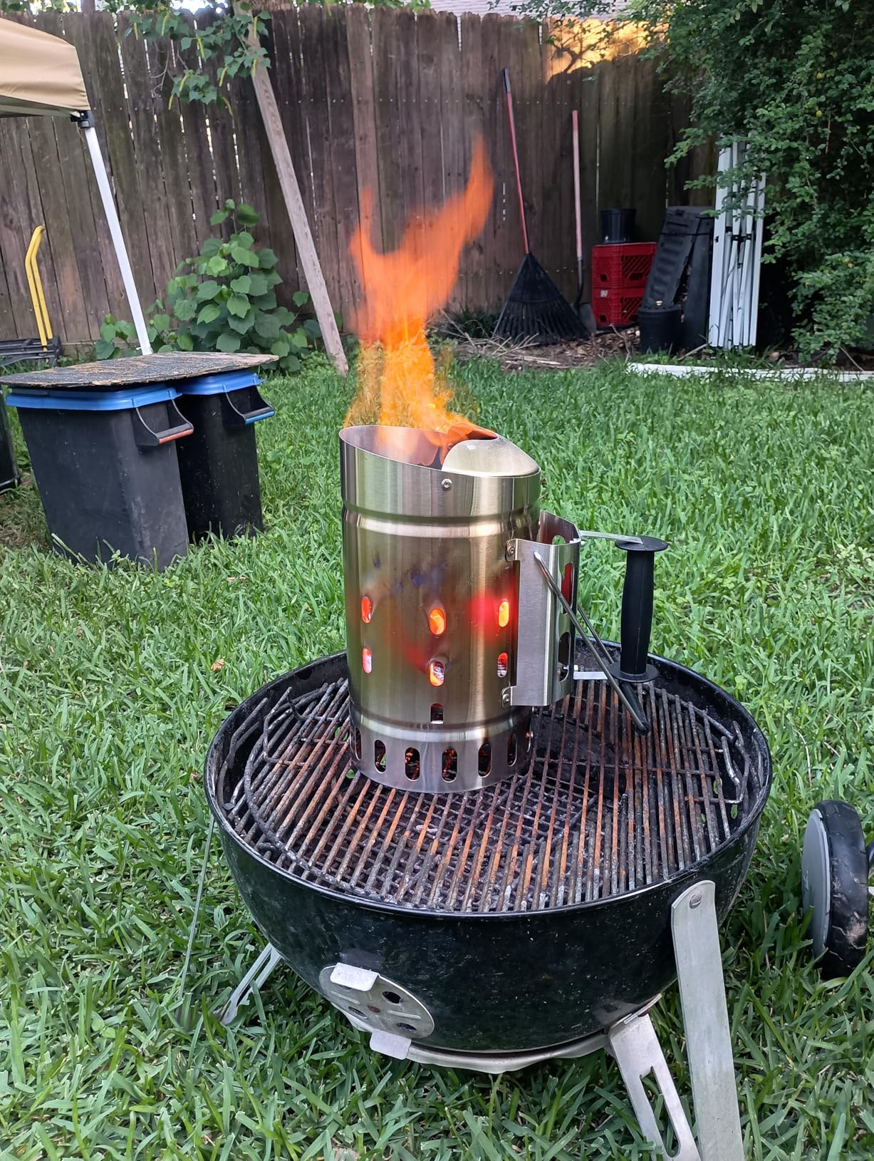 Rosle 25039 Stainless Steel Charcoal Chimney Lighter Briquettes Starter for Grilling customer photo 1