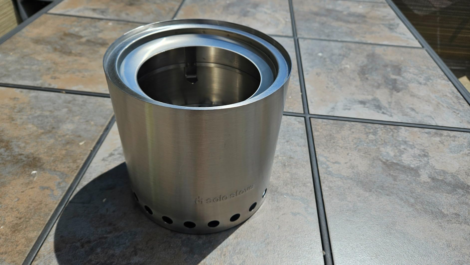 Solo Stove Campfire Camping Stove Portable Stove for Backpacking Outdoor Cooking - Stainless Steel Camping Backpacking Stove - No Batteries or Liquid Fuel Canisters Needed customer photo 1