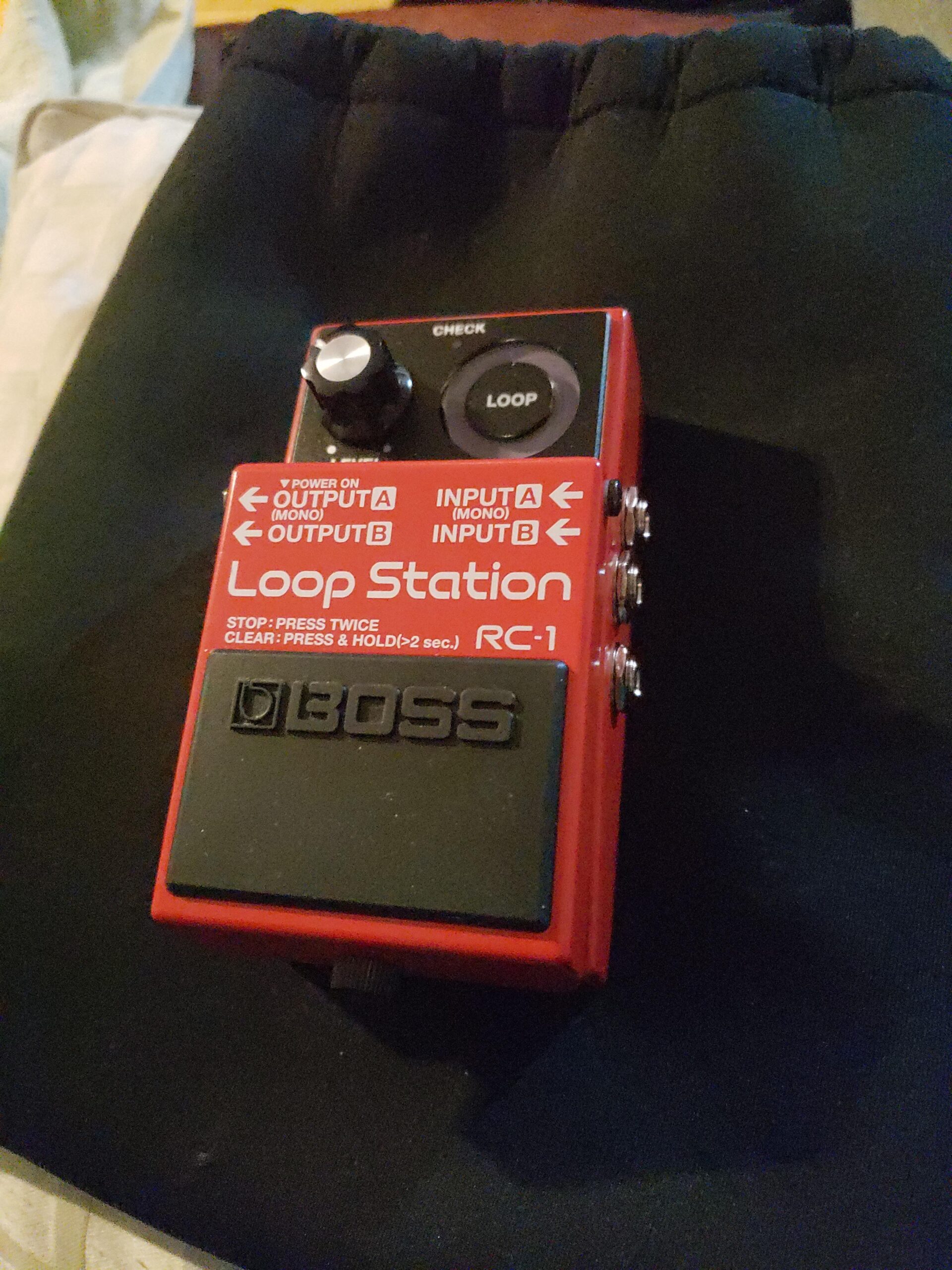 BOSS RC-1 Loop Station Pedal | Industry Standard Simple Looper customer photo 2