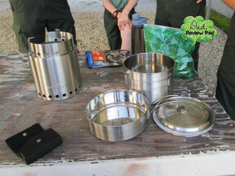 Solo Stove Campfire 2 Pot Set Combo - 4+ Person Wood Burning Camping Stove | Outdoor Kitchen Kit for Backpacking Camping Survival customer photo 2