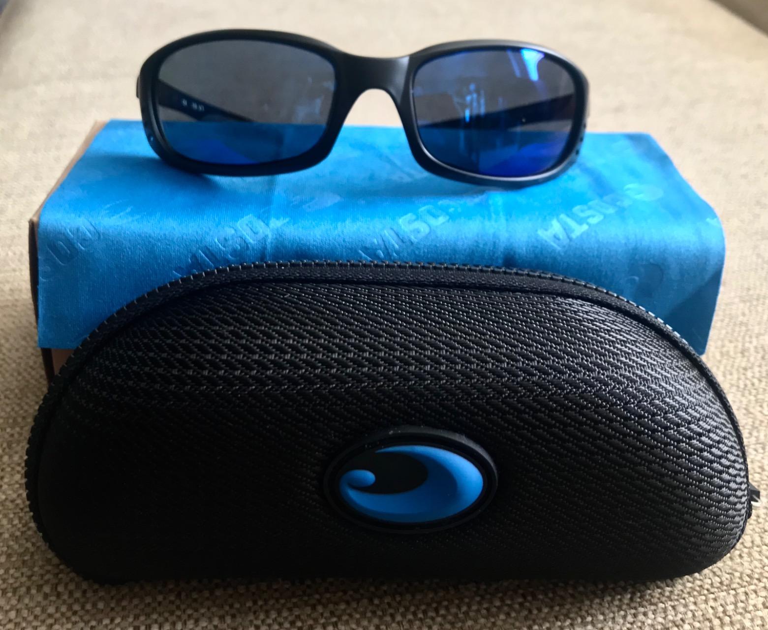 Costa Del Mar Sunglasses for Men - Brine Mens Polarized Sunglasses - Fishing, Boating & Beach UV Protection - Size 59-580P customer photo 1