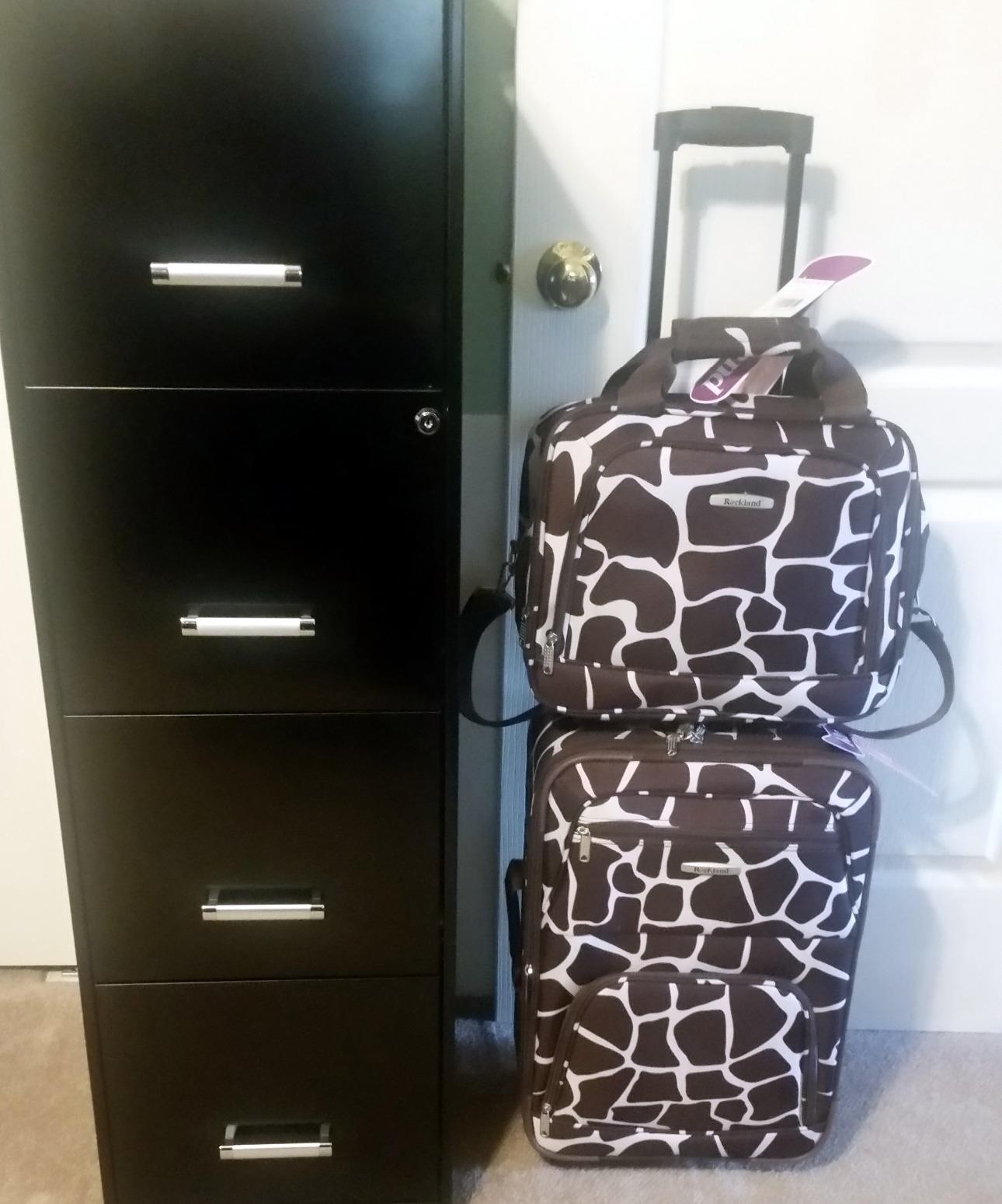 Fashion Softside 4 Piece Luggage Set, Expandable, (14