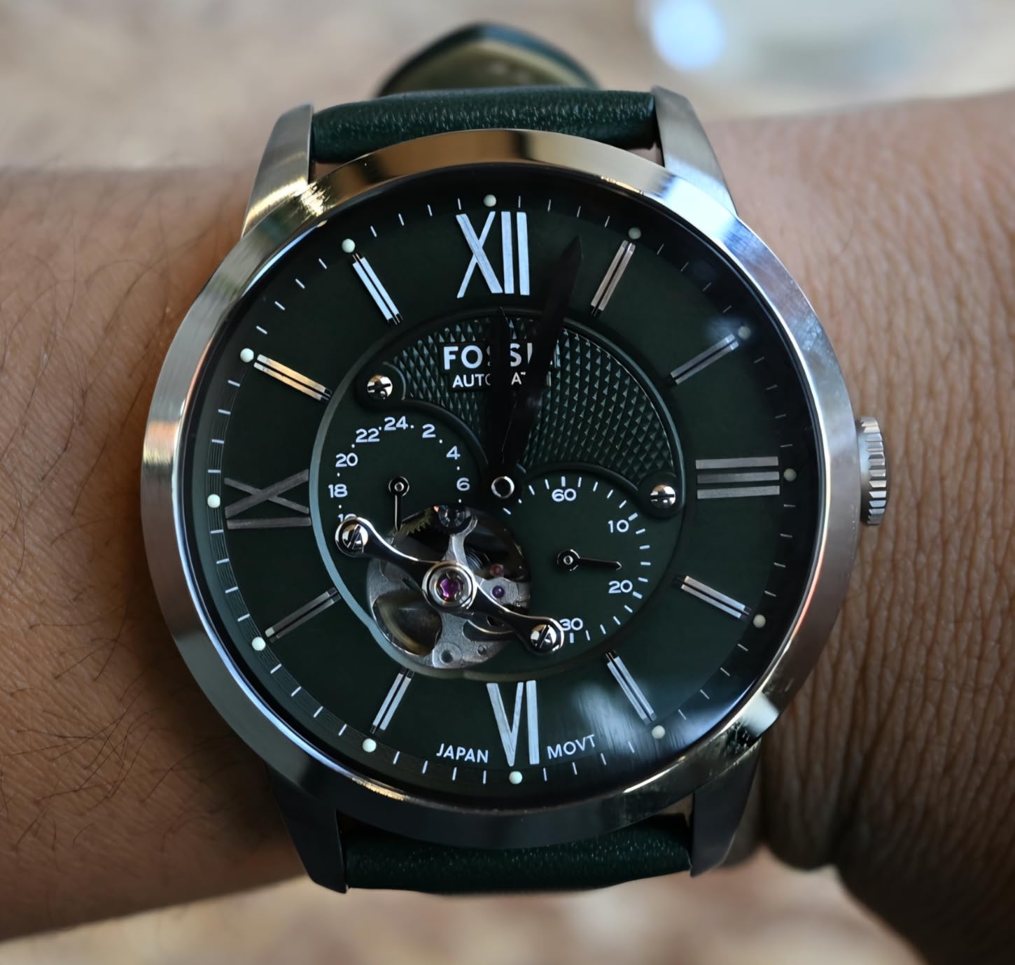 Fossil Men's Townsman Automatic Stainless Steel Watch customer photo 1