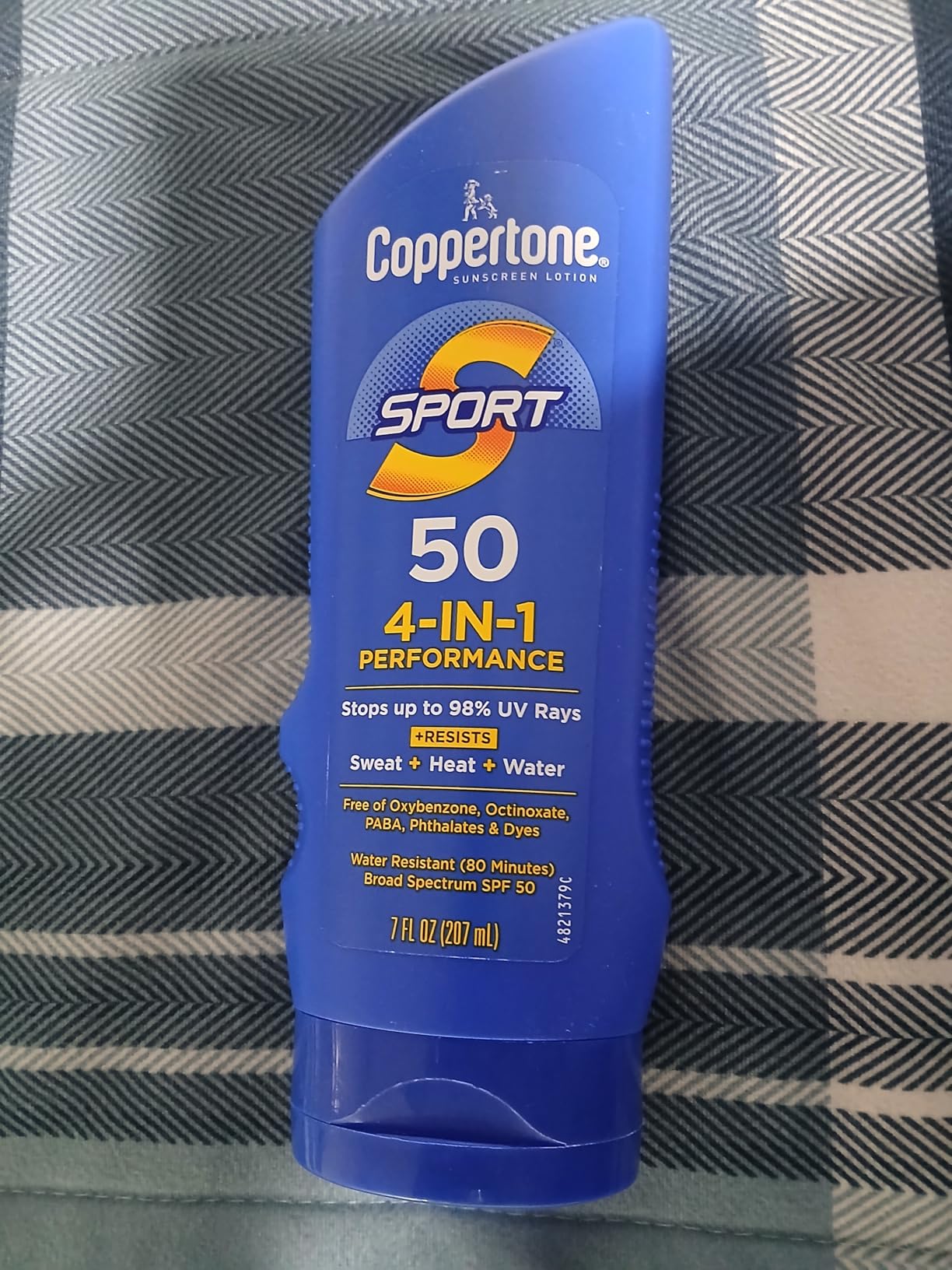 Coppertone SPORT Sunscreen Lotion Broad Spectrum SPF 50, 3 fl oz customer photo 1
